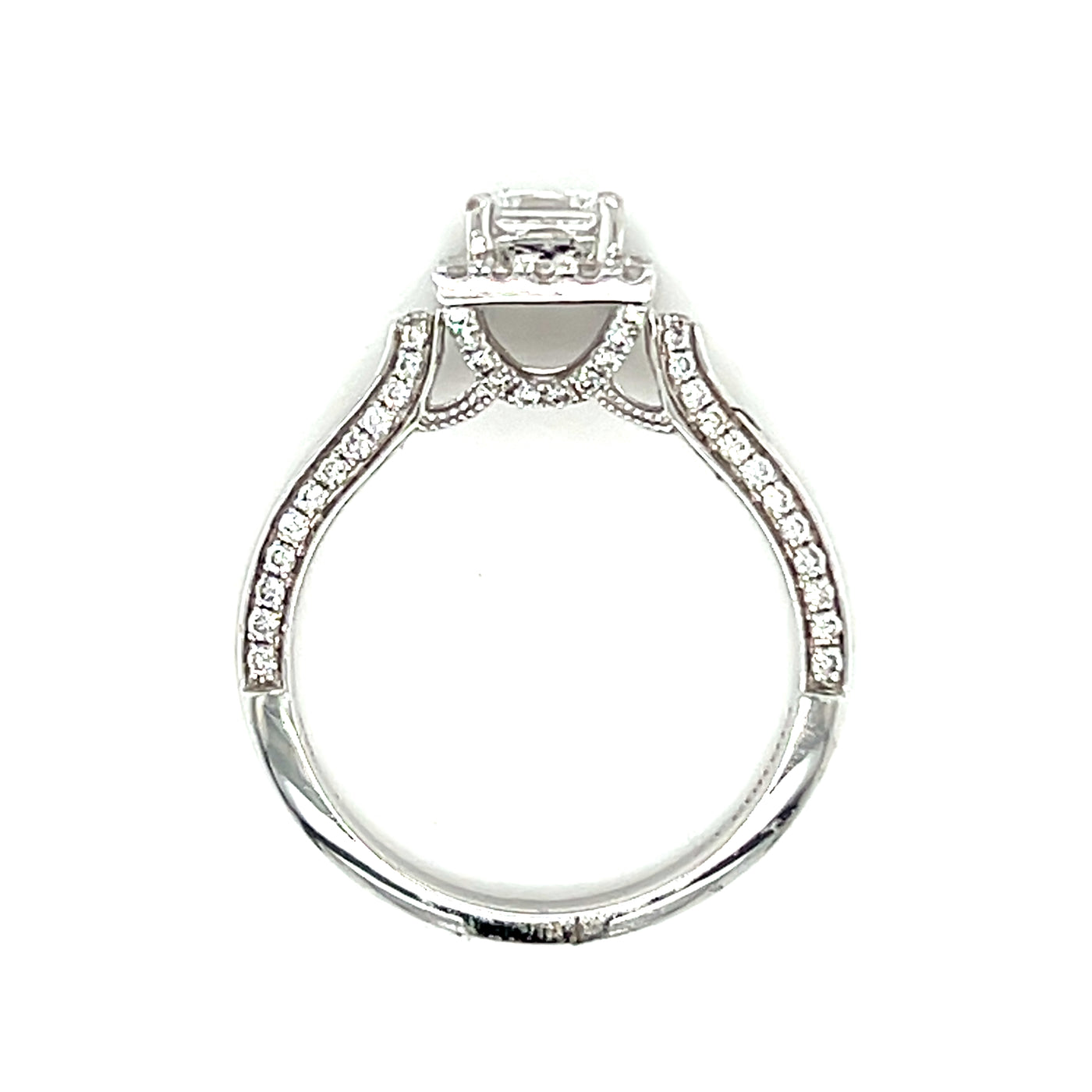 14KT WG Diamond Engagement Ring S7