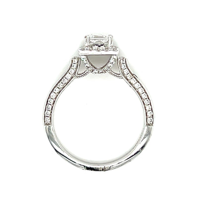 14KT WG Diamond Engagement Ring S7
