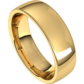 14K Yellow European Band