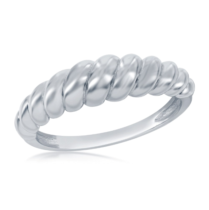 SS Croissant S7 Ring