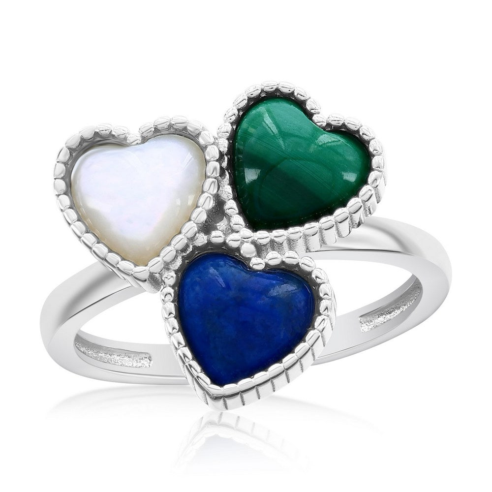 SS MOP, Lapis, Malachite, Cluster Heart Ring