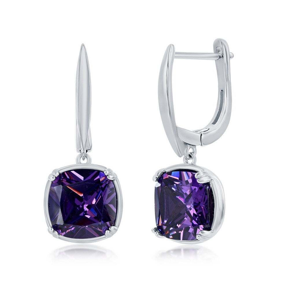 Amethyst Dangling Earrings