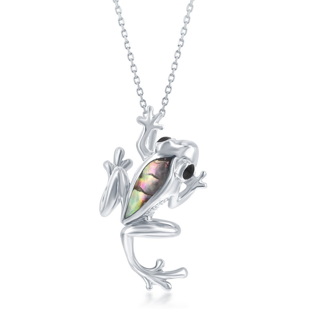 SS Frog Necklace