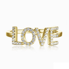 LOVE Diamond Ring